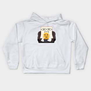 Movie night What The Egg Kids Hoodie